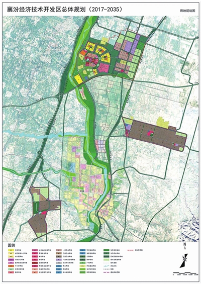 襄汾经济技术开发区总体规划图